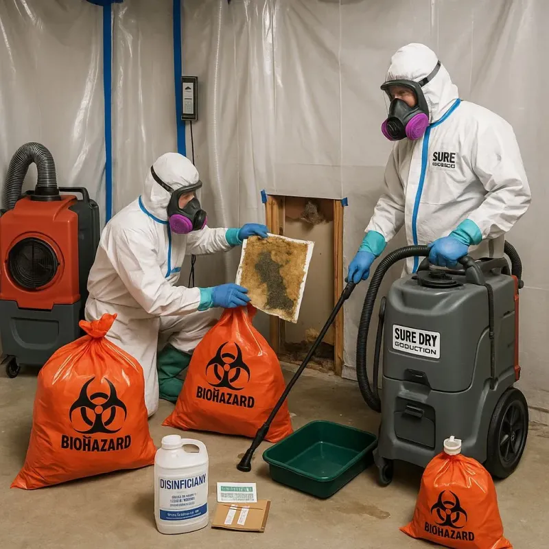 Contaminated Water Handling Protocols process in Montgomery, PA