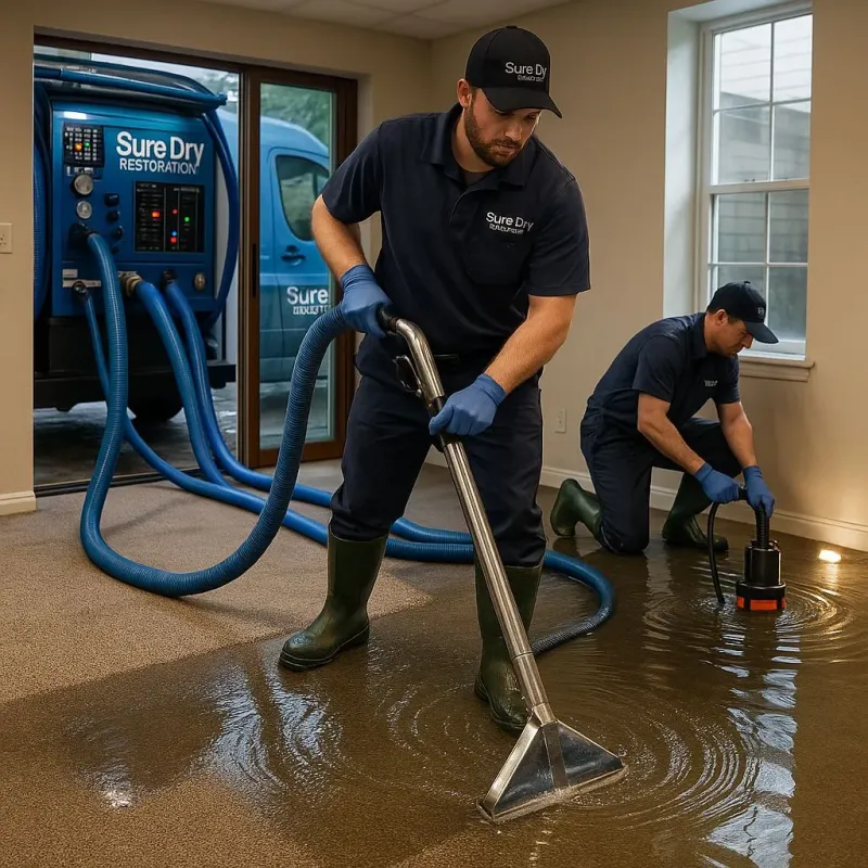 Water Extraction and Removal process in Montgomery, PA